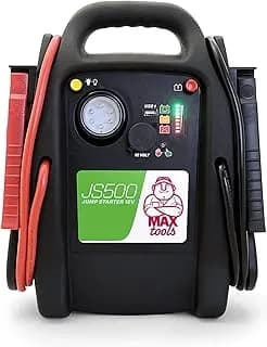 MAXTOOLS JS500 Booster 2200A 22Ah - Démarreur 12V Pro - Courant de Crête 2200A