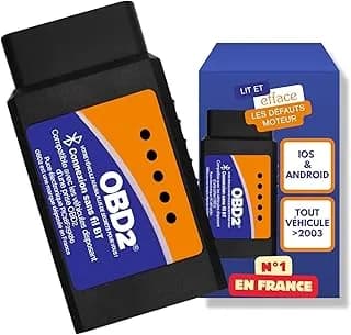 Interface Diagnostic OBD2 Bluetooth LE 4.0 - Protocole ISO 15765-4 CAN & KWP2000
