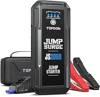 TOPDON JumpSurge 2000 - Booster Lithium 2500A Peak - Moteurs 8L/6L Diesel