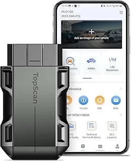 TOPDON TopScan Lite - Interface OBD2 Bluetooth 5.0 - Diagnostic Full System