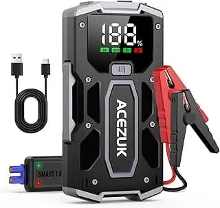 Booster de Démarrage Pro 12V 5000A - Capacité 20Ah - Moteurs Diesel 5.5L/Gaz 7.0L