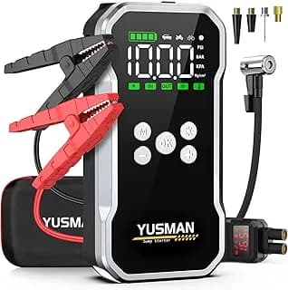 Booster de Démarrage 6000A - Compresseur 150 PSI - 12V Li-Polymer Haute Densité