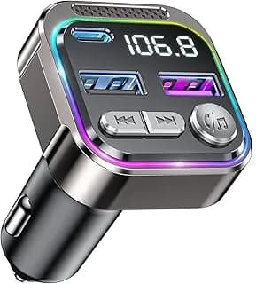 Transmetteur FM GizmoVine PD 36W + QC 3.0 | Bluetooth 5.0 | DAC 24-bit/48kHz