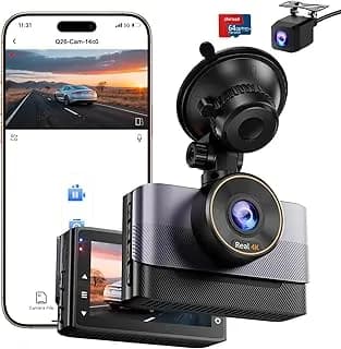 Système Dashcam Dual-Channel 4K UHD - Capteur CMOS WDR - WiFi 5G - USB-C