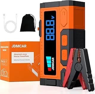 JDMCAR Booster 5000A - Démarreur Lithium-Ion 12V Pro - 9.0L Diesel / 8.5L Essence
