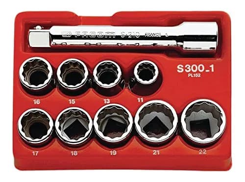 Module de 11 Douilles FACOM S.300-11 pour Clé Dynamométrique
