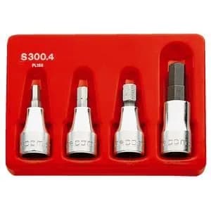 Module FACOM S.300-4 : Plateau de 6 Embouts 6 Pans pour Clés Dynamométriques
