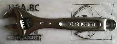 Clé à Molette Chromée 8" FACOM 113A.8C - Haute Précision