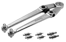 Clé à Ergots Réglable FACOM 117.B pour Écrous à Trous - Acier Chrome Vanadium