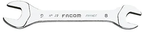 Clé à fourche FACOM 22.3,2X5,5 mm - Manche court et tête fine