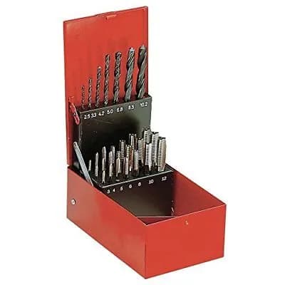 Coffret de Taraudage et Perçage FACOM 227.J2A - Jeu Complet de 41 Pièces
