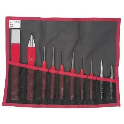 Jeu de 10 Chasse-Goupilles Facom 247.265JT10 en Trousse de Rangement