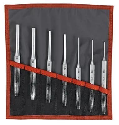 Jeu de 7 Chasse-Goupilles Facom 248.JT7 avec Trousse de Rangement