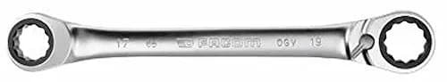 Clé Polygonale à Cliquet Inclinée 15° FACOM 65.6X7 mm - Réversible