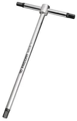 Clé Mâle en T FACOM 84TC.4 - 6 Pans 4mm Haute Résistance