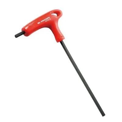 Clé Mâle en T Ergonomique 5mm FACOM 84TZ.5 - Qualité Pro