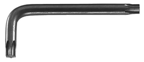 Clé mâle coudée courte FACOM 89.9 Torx T9 - Finition brunie