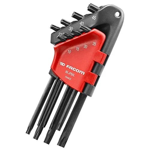 Jeu de 8 Clés Mâles Torx FACOM 89.JP8AL sur Étui Compact