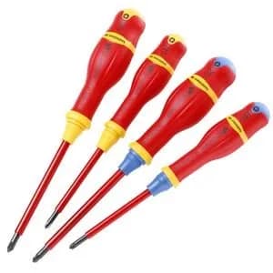 Jeu de 4 Tournevis Slim Isolés 1000V FACOM AB.J4TVE - Bornéo
