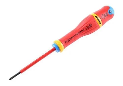 Tournevis Isolé 1000V FACOM Protwist Pozidriv PZ0 x 75mm - AD0X75VE