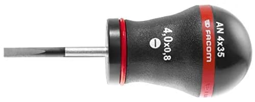 Tournevis Court Protwist Facom AN4X35 pour Vis à Fente 4x35 mm