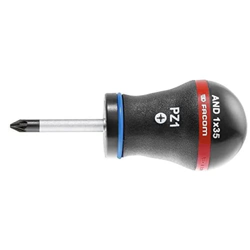 Tournevis Court Pozidriv PZ1 x 35mm FACOM Protwist - AND1X35