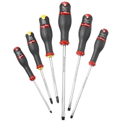 Jeu de 6 Tournevis FACOM AWP.J6 Protwist à Lame Hexagonale