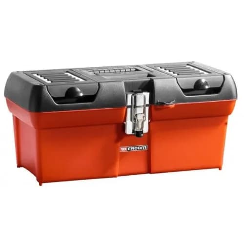 Boîte à Outils Plastique FACOM BP.C16 - 16 Pouces avec Fermetures Métal
