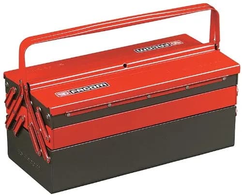 Boîte à Outils Métallique FACOM BT.13A - 5 Compartiments