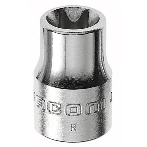 Douille FACOM JTX.8 Torx E8 - Carré 3/8" - Finition Chromée Brillante