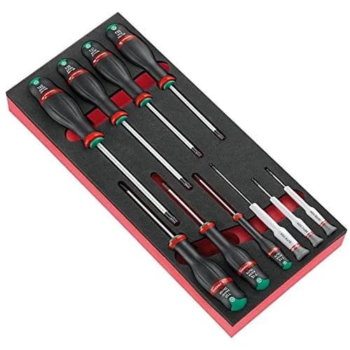 Module 10 Tournevis Protwist Torx FACOM MODM.A6 sur Plateau Mousse