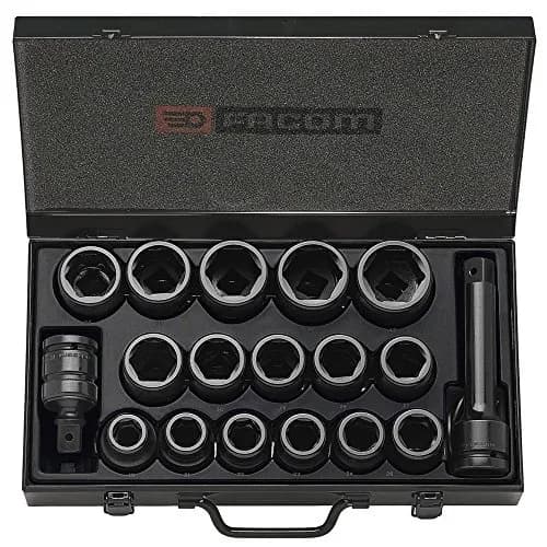 Coffret de 16 Douilles Impact 3/4" FACOM NK.500E - 19 à 42 mm