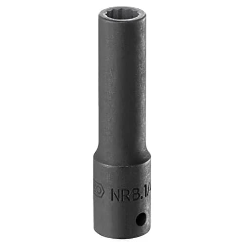Douille Impact Longue FACOM 1/4" 12 Pans 9/32" - NRB.9/32L