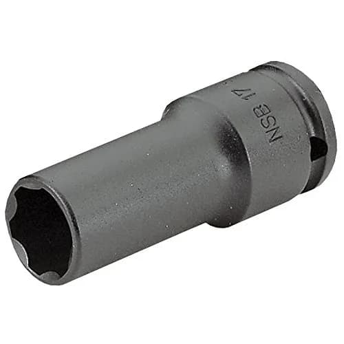 Douille Impact 1/2" Longue Fine 6 Pans 17mm FACOM NSB.17