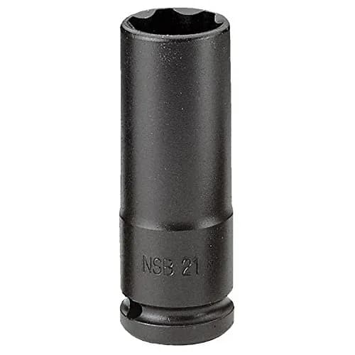 Douille Impact 1/2" Longue Fine 6 Pans FACOM NSB.21 - Qualité Pro