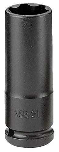 Douille Impact 1/2" Longue Fine 6 Pans 22mm - FACOM NSB.22