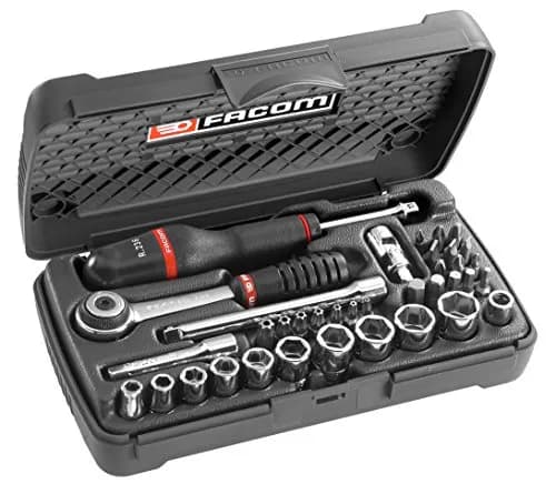 Coffret de Douilles et Embouts 1/4" FACOM R.2A - 37 Pièces