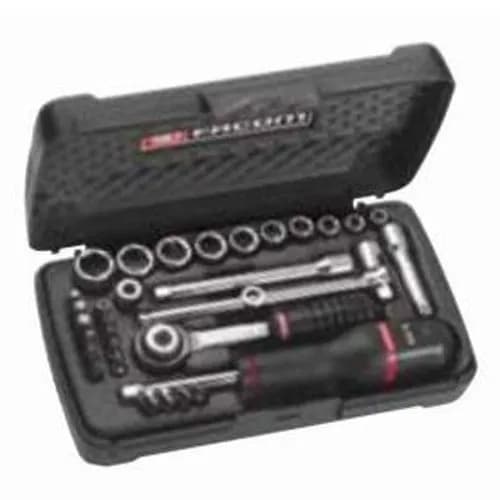 Coffret de Douilles 1/4" 6 Pans FACOM R.430ADP - Cliquet et 10 Douilles