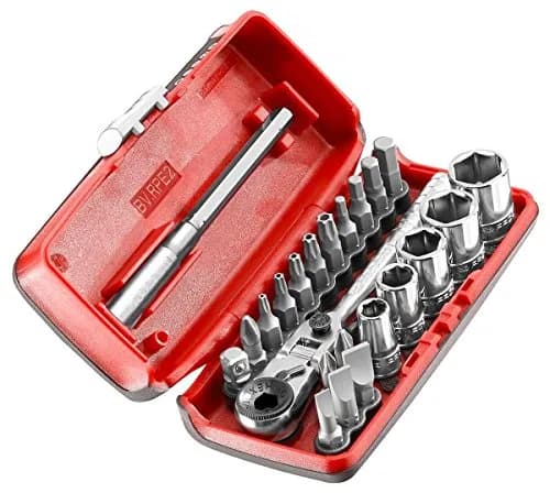 Coffret Ultra-Compact Facom R1PICO - Cliquet 1/4" avec Douilles et Embouts