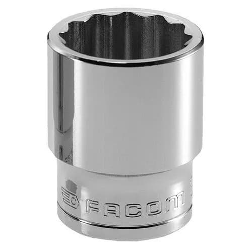 Douille FACOM S.34 - 1/2" 12 Pans 34 mm - Qualité Professionnelle