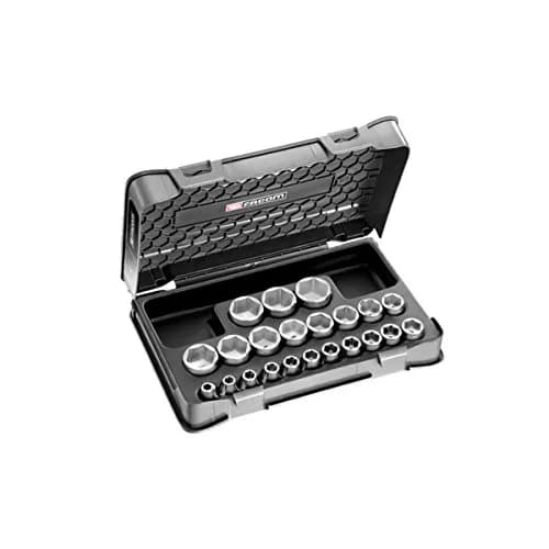 Coffret de 22 Douilles 1/2" 6 Pans Métriques FACOM S.401B