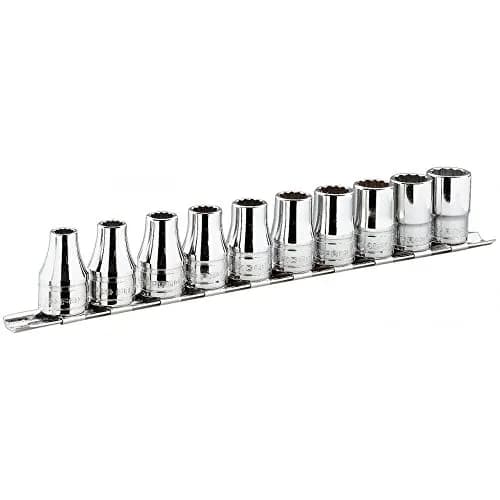 Jeu de 7 Douilles 1/2" FACOM S.40U sur Rack de Rangement