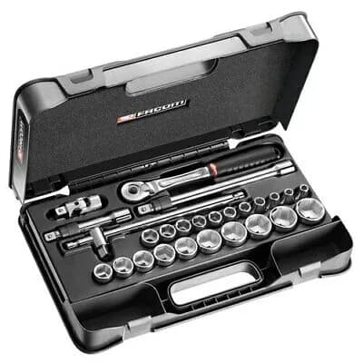 Coffret de Douilles Facom SL.171-4P6 1/2" 6 Pans - 26 Pièces