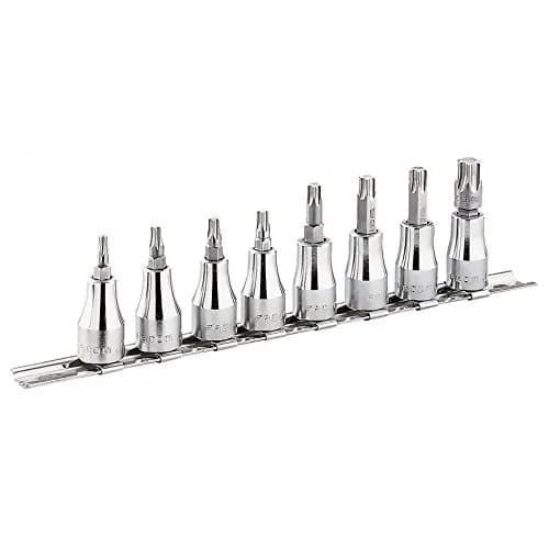 Jeu de 8 Douilles Tournevis Torx Facom SX.41 sur Rack