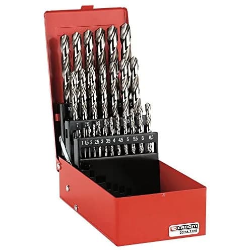 Coffret de 19 Forets Métal FACOM 222A.TJ19 - Tailles 1 à 10 mm