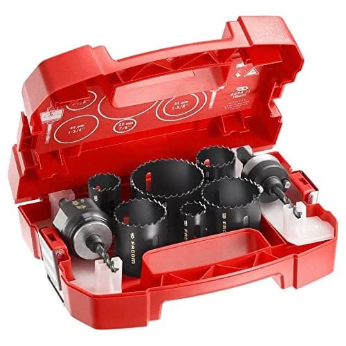 Coffret de 9 Scies Trépans Serrurerie FACOM 609A.J3 - Pas Variable