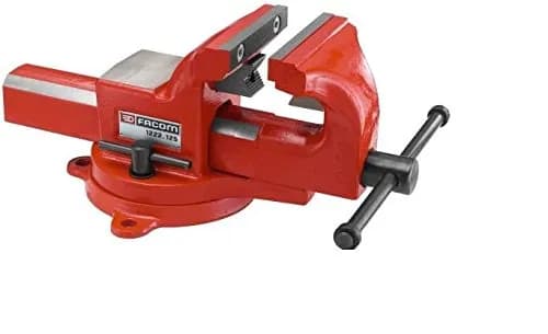 Étau d'établi pivotant 100mm FACOM 1224.100 - Robuste et Précis