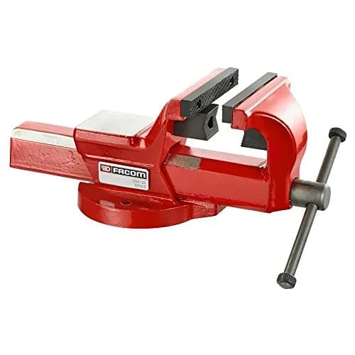 Étau d'établi fixe Facom 1224.150E - Largeur 150 mm en fonte GS