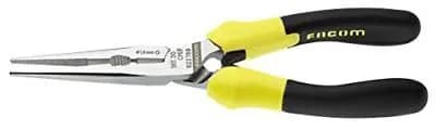 Pince Demi-Ronde Facom 185.20CPEF Fluo - Becs Droits 200mm