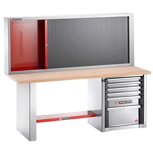 Établi Charges Lourdes 2m FACOM 2000.AB32M3 avec Armoire et 6 Tiroirs
